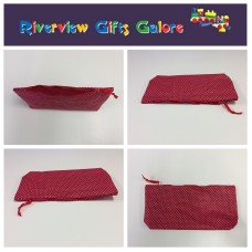 Wash Bag Large - Red Spot Wash Bag Large - Red Spot